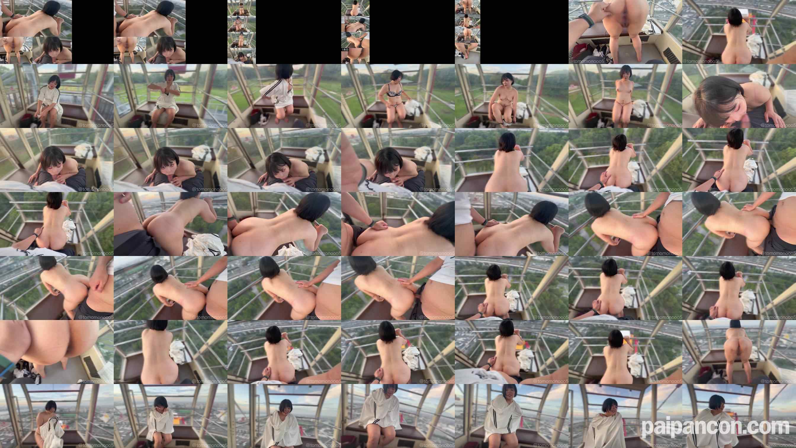 FC2-PPV-4548307 - 【2発連続中出し】人妻が観◯車で生ハメ大量中出しセックス　その２